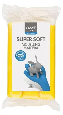 Obrázok produktu pre Creall Creall Super Soft Clay Block Yellow 500g