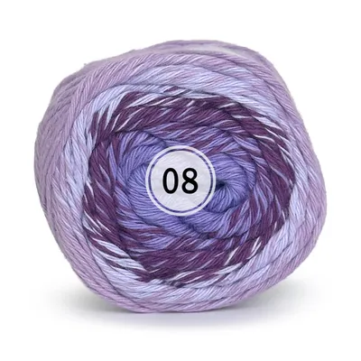 Produktbild von Rico Design Ricorumi Spin Spin, Handwerk, Violett, Baumwolle, 115 m, 100% Baumwolle, 50 g