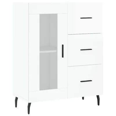 Produktbild von Sideboard Hochglanz-Weiß 69,5x34x90 cm Holzwerkstoff