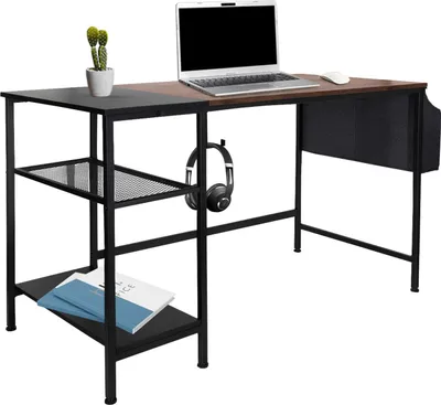 Produktbild von hjh OFFICE Schreibtisch WORKSPACE H I Computertisch 76.0 x 120.0 x 60.0 cm
