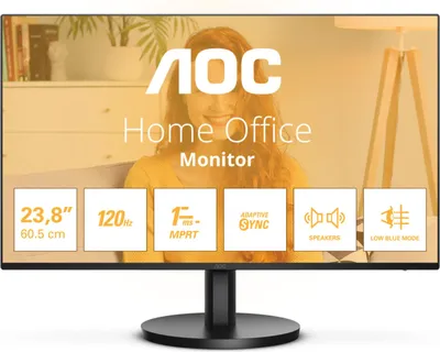 AOC 23.8" 24B3QA2 16 09 HDMI+DP+D-Sub speaker - Flachbildschirm (TFT/LCD) - 23,8"