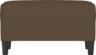 Produktbild von (Design 2026） Sitzbank Braun 70x35x41cm Stoff - HOMMIE 268872 - Sitztruhen