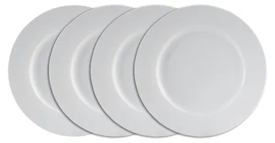 Produktbild von Dessertteller - Ø 20 cm - Weiß - Bone China - 4er Set