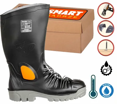 Image de CHAUSSURES DE TRAVAIL PVC Portwest Mettamax S5 M 48 embout imperméable