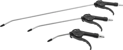 Immagine prodotto di Set 3 pistole lunghe di soffiaggio ad aria compressa,100 mm, 300 mm e 500 mm Geko