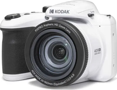 Produktbild von Kodak Astro Zoom AZ405, 20,68 MP, 5184 x 3888 Pixel, BSI CMOS, 40x, Full HD, Weiß