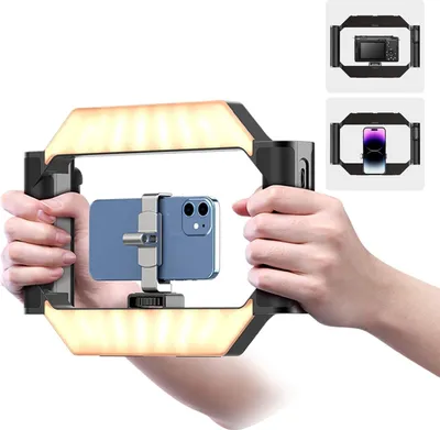 Produktbild von ULANZI U-Rig Smartphone Video Rig mit Licht und Fernbedienung