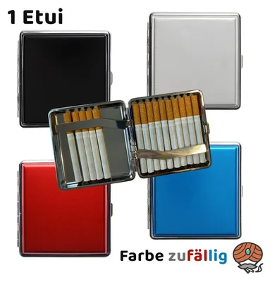 Produktbild von Atomic Metall Zigarettenetui mit Clip, Farbe zufällig