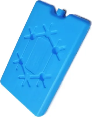 Produktbild von Kühlakku Kühlelemente blau flache Form für Kühltasche und Kühlbox 200g 12 Stück