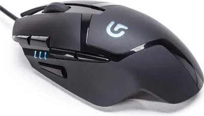 Zdjęcie produktu dla Logitech G 910-004070, Oburęczny, Optyczny, USB Typu-A, 4000 DPI, 1 ms, Czarny