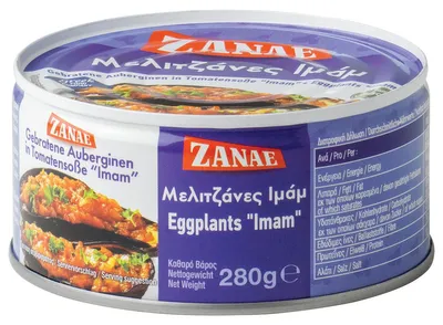 Produktbild von Auberginen Imam Zanae Traditionelles griechisches Fertiggericht 280g