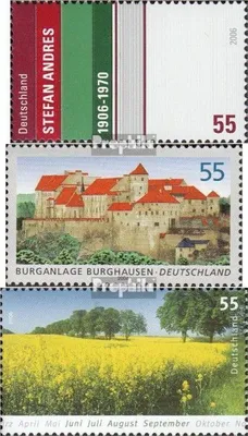 Produktbild von Briefmarken BRD (BR.Deutschland) 2006 Mi 2545,2548,2549 (kompl.Ausg.) gestempelt Andres