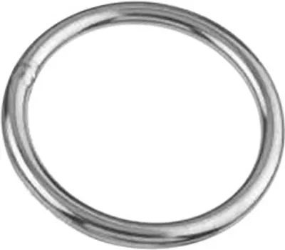 Produktbild von Ring, geschweißt und poliert, 10mm, 60mm