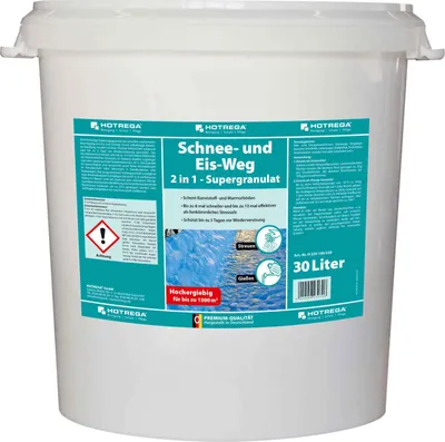 Produktbild von HOTREGA - Schnee- und Eis-Weg 2 in 1- Supergranulat 30L