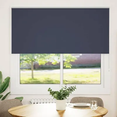 Produktbild von vidaXL Verdunkelungsrollo Marineblau 150x130 cm Stoffbreite 146,6 cm