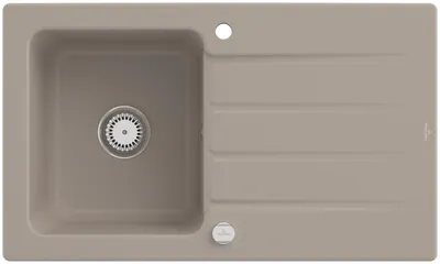 Produktbild von Villeroy & Boch Keramikspüle 335002AM, Architectura 50 Einbauspüle - inkl.