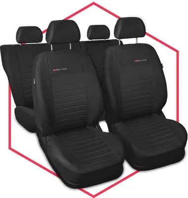 Produktbild von Autositzbezüge Universal Schonbezüge Sitzauflage PKW Auto für Fiat Doblo Grau