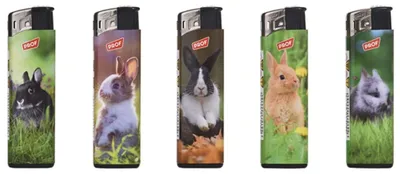 Obrázek produktu pro Zapalovač PROF Fixflame Bunnies,  kolekce 5 kusů