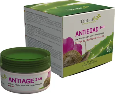 Produktbild von Tabaibaloe 24h Anti-Aging Regenerierende Gesichtscreme LSF 15 100ml