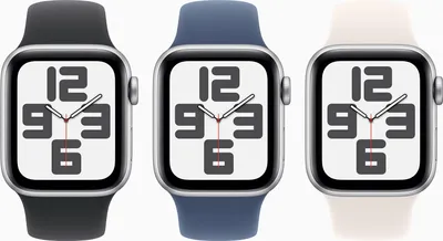 Image de Apple Watch SE GPS + Cellular, 40 mm boîtier en aluminium minuit, bracelet sport noir - S/M, Couleur:Noir