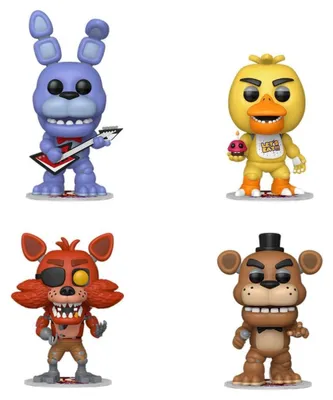 Zdjęcie produktu dla Zestaw "POP" zawierający 4 figurki postaci z filmu "Freddys"