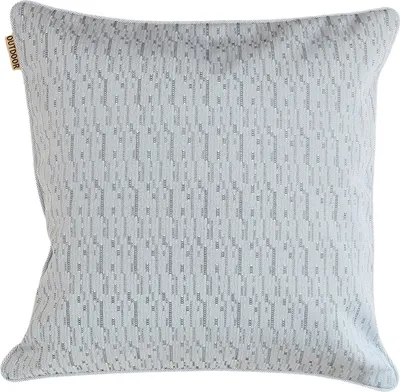 Produktbild von Kissen-Bezug Outdoor Jacquard hellgrau 40x40 cm