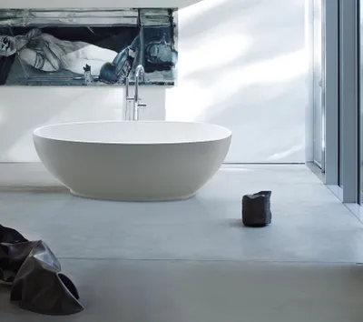 Produktbild von Badewanne VOLTO 180 x 90 x 58 cm, weiß