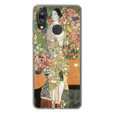 Produktbild von MuchoWow® Handyhülle Schutzhülle Hülle für Huawei P20 Lite (2020) Tänzerin - Gustav Klimt Silikon Softcase Handy Hülle - Kartenhalter
