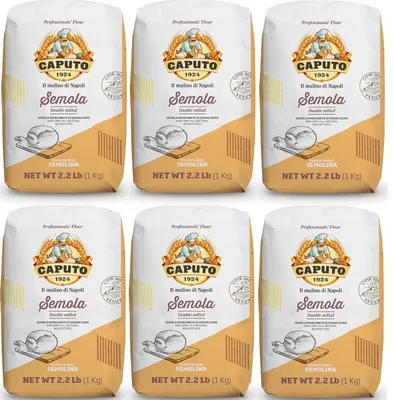 Produktbild von Semola Rimacinata-Nudelmehl 1 kg – Caputo 6x