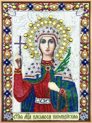 Image de Broderie au diamant Maria Vasilisa par Nikomedia 30x40 cm