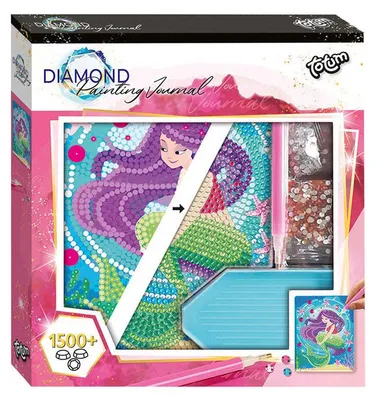 Produktbild von Totum Diamond Painting Notebook Meerjungfrau