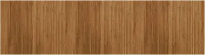 Produktbild von vidaXL Teppich Rechteckig Braun 80x300 cm Bambus