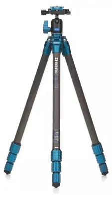 Produktbild von Benro TSSL08CN00P, 3 Bein(e), Schwarz, Blau, 156 cm, 1,02 kg
