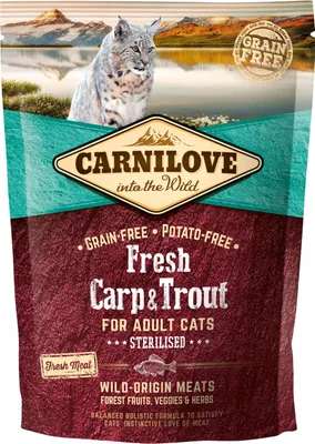 Produktbild von CARNILOVE 527427, Adult, jede Rasse, Fisch, Forelle, 400 g