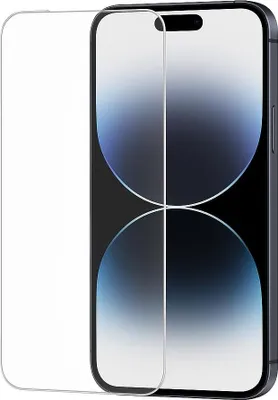 Produktbild von Panzerglas iPhone – 9H Gehärtet, Ultra-Kratzfest, 3D Curved, Vollständiger Displayschutz, Touch Empfindlich, Einfache Installation – Kompatibel mit iPhone 16, 15, 14, 13, 12, 11, Pro, Pro Max – IPhone 16/ 15 Pro / 15 / Single