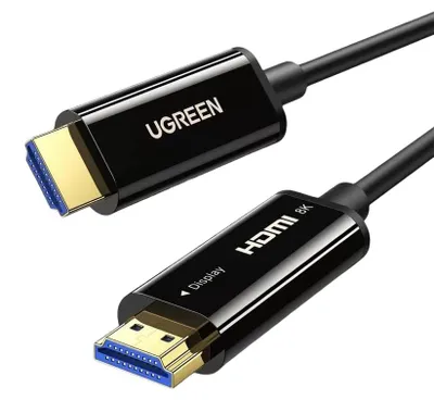 Obrázok produktu pre Optický HDMI kábel 2.1, 8K pri 60 Hz, 2K pri 120/144 Hz, 48 Gbit/s, 20 metrov