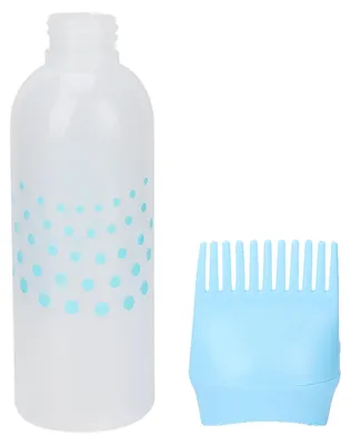 Immagine prodotto di Flacone ricaricabile con applicatore per shampoo, shampoo blu per saloni di bellezza