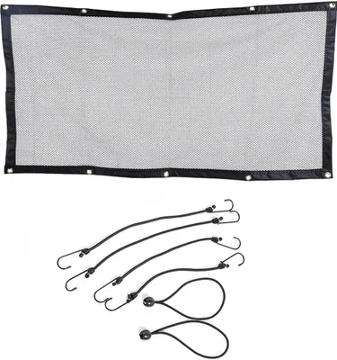Produktbild von Hundenetz Auto Haustier Isolationsnetz Dog Backseat Barriers Wasserdichtes Dog Car Divider Net mit Einstellseil und Haken für Auto