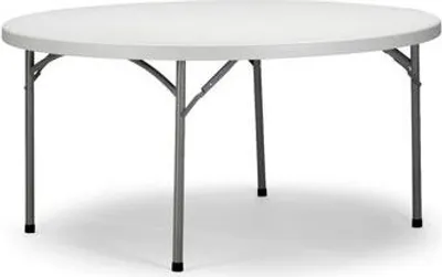 Produktbild von Runder Klapptisch - Durchmesser 183 cm