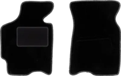 Immagine prodotto di Wielganizator tappetini auto velours anteriori adatto per Mazda MX-6 I (1988-1992, coupé) neri, set 2 pz, con fissaggi