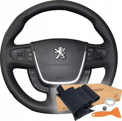 Produktbild von Lenkradabdeckung Mit Muster Für Peugeot 508 2011-2018