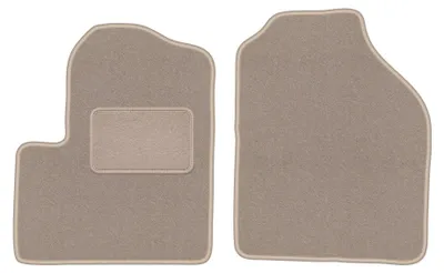 Immagine prodotto di Tappetini in moquette per Ford Transit Connect 2003-2012 (multispazio) – set 4 pezzi, beige, su misura – Wielganizator LUX