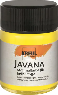 Obrázok produktu pre Kreul Javana Farba na látky Fluorescent Yellow 50 ml 1 ks