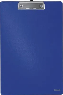 Produktbild von Klemmbrett A4 PP-Folie blau Packung mit 10 Stück
