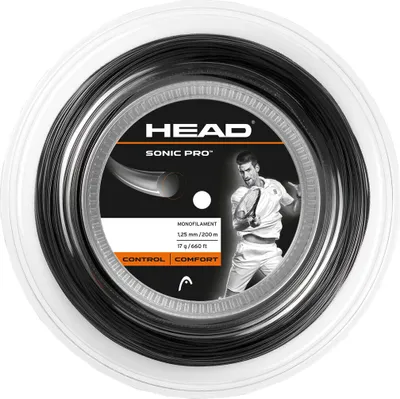 Immagine prodotto di HEAD Sonic Pro Bobina per corde da tennis nera 200 m