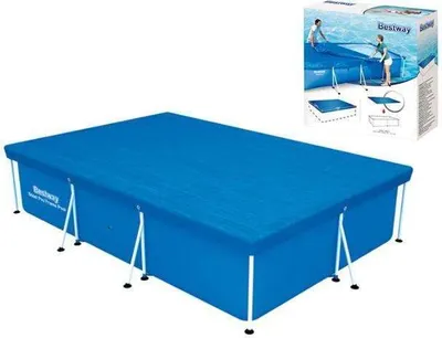 Obrázek produktu pro Bestway 58106, Obal, Modrá, Polyetylen, 3 m, 2,01 m, 66 cm