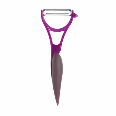 Immagine prodotto di Mastrad Elios Y-Schäler, Gemüseschneider, Küchenschneider, Schäler, Santopren, Aubergine, F20205
