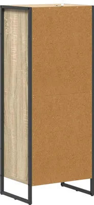 Produktbild von vidaXL Badezimmerschrank mit Tür Sonoma 40 x 30 x 100 cm Holzwerkstoff
