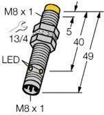 Immagine prodotto di Sensore Turck NI4U-EG08-AP6X-V1131 4600620