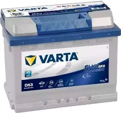 Produktbild von VARTA Blue Dynamic EFB N60: Leistungsstarke Starterbatterie für PKW